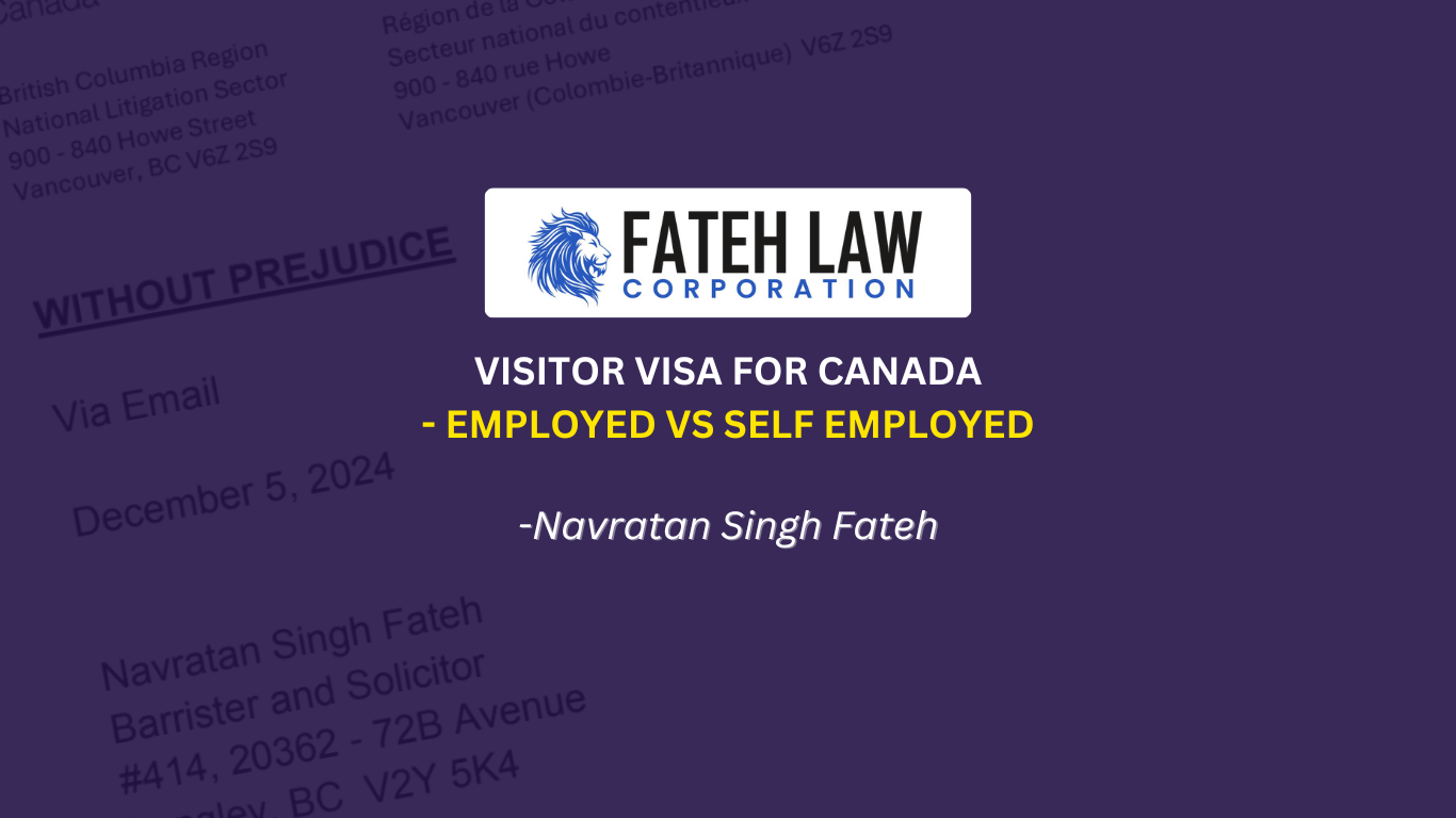 Visitor Visa For Canada