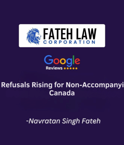 Rising Trend of Express Entry Refusals on the Basis of Non-Accompanying Spouses in Canada: A Legal Perspective