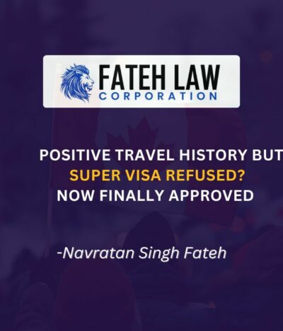 From Refusal to Reunion: How a Mother Won Her Super Visa After a 2023 Refusal