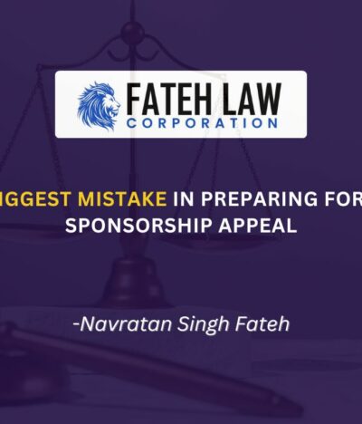 The Biggest Mistake in Spousal Sponsorship Appeals Before the Immigration Appeal Division (IAD)