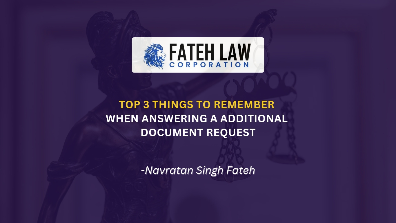 ADR response guidance highlighting key considerations when answering an IRCC additional document request