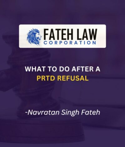 PRTD Refused Outside Canada? You May Still Save Your Permanent Residency Through an Appeal