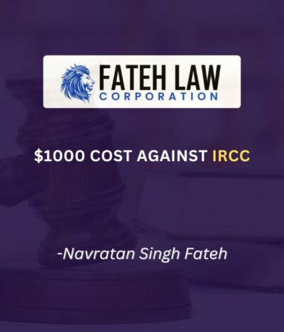 Federal Court Victory After Four Judicial Review Rounds: Why Persistence Matters in Canadian Visitor Visa Cases