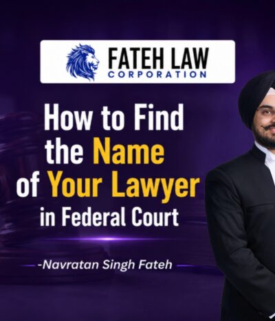 Who Is Really Representing You in Federal Court? Why Immigration Applicants Must Know Their Lawyer and Not Rely Solely on Agents or Middlemen
