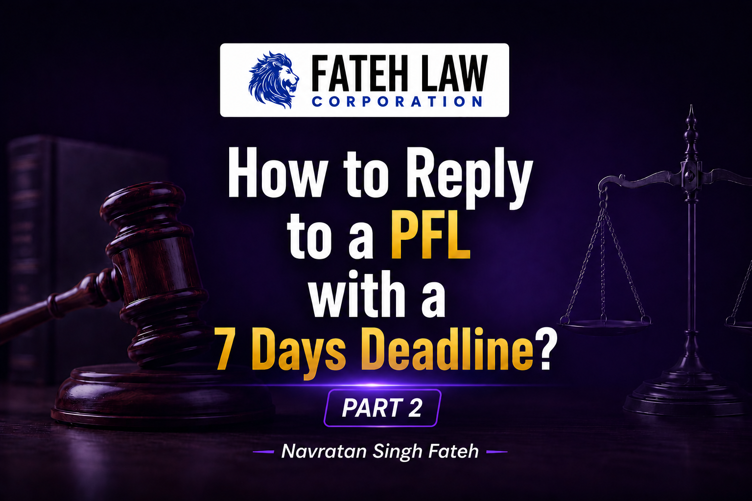 How to reply to an IRCC Procedure Fairness Letter (PFL) with a 7-day deadline – Part 2