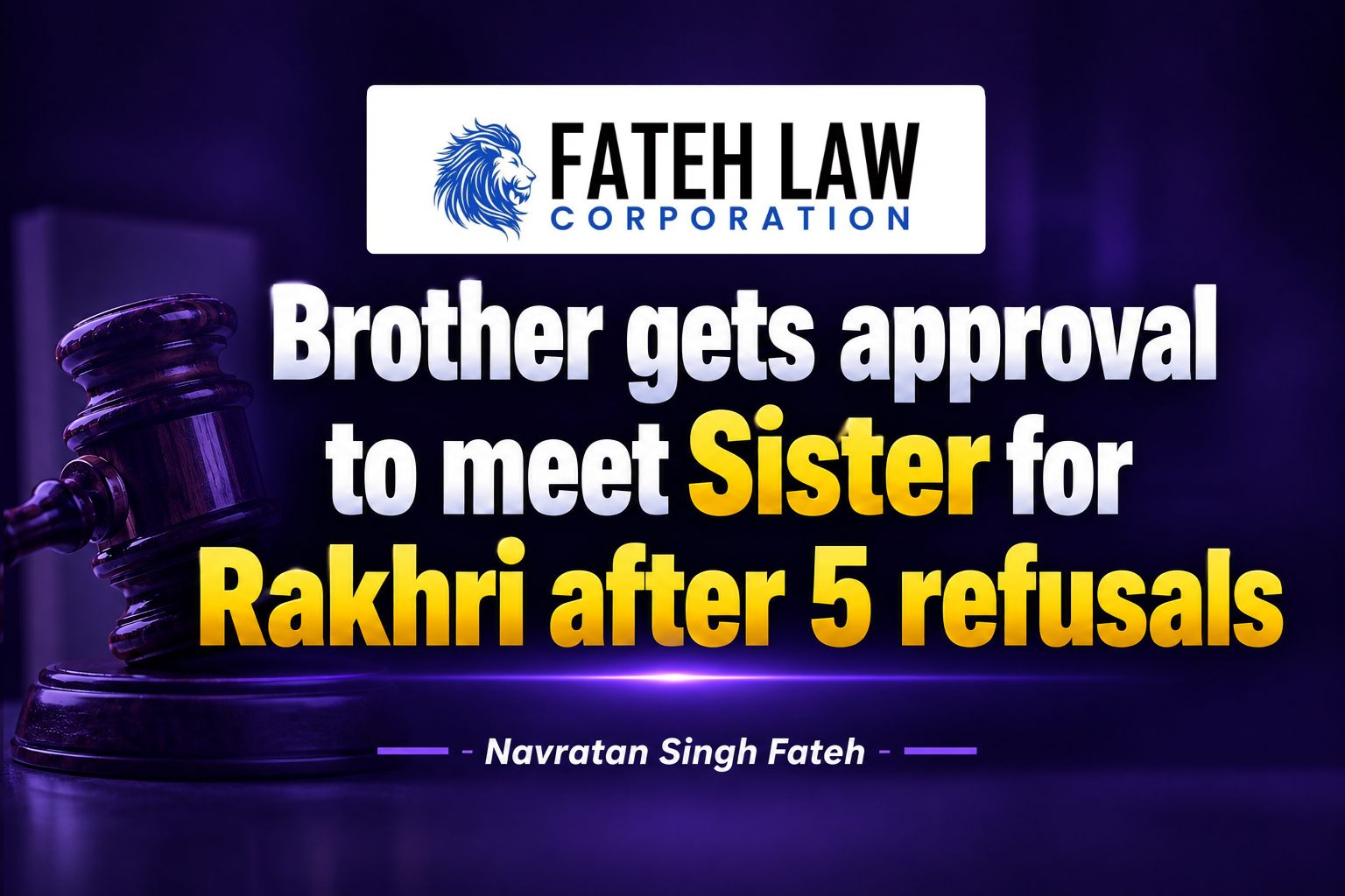 Canadian visitor visa refusals case resolved after five refusals for a brother visiting his sister