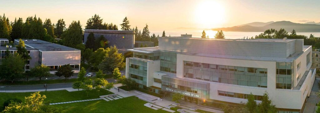 Peter A. Allard School of Law building at UBC, the venue for Federal Court immigration judicial review hearings